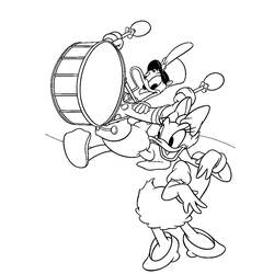 Dibujo para colorear: Donald Duck (Dibujos animados) #30332 - Dibujos para Colorear e Imprimir Gratis