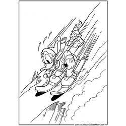 Dibujo para colorear: Donald Duck (Dibujos animados) #30342 - Dibujos para Colorear e Imprimir Gratis