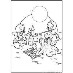 Dibujo para colorear: Donald Duck (Dibujos animados) #30361 - Dibujos para Colorear e Imprimir Gratis