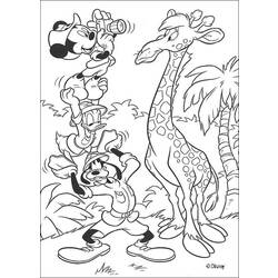 Dibujo para colorear: Donald Duck (Dibujos animados) #30384 - Dibujos para Colorear e Imprimir Gratis