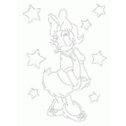 Dibujo para colorear: Donald Duck (Dibujos animados) #30395 - Dibujos para Colorear e Imprimir Gratis