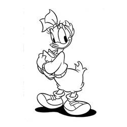 Dibujo para colorear: Donald Duck (Dibujos animados) #30398 - Dibujos para Colorear e Imprimir Gratis