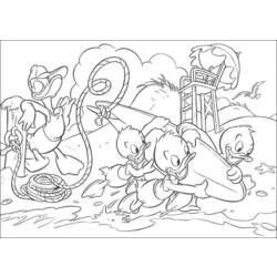 Dibujo para colorear: Donald Duck (Dibujos animados) #30438 - Dibujos para Colorear e Imprimir Gratis