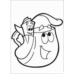 Dibujo para colorear: Dora the Explorer (Dibujos animados) #29762 - Dibujos para Colorear e Imprimir Gratis