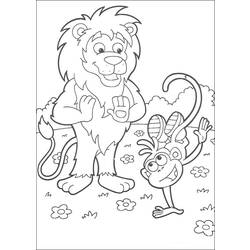 Dibujo para colorear: Dora the Explorer (Dibujos animados) #29790 - Dibujos para Colorear e Imprimir Gratis