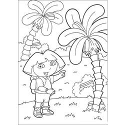 Dibujo para colorear: Dora the Explorer (Dibujos animados) #29828 - Dibujos para Colorear e Imprimir Gratis