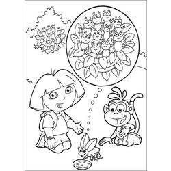 Dibujo para colorear: Dora the Explorer (Dibujos animados) #29837 - Dibujos para Colorear e Imprimir Gratis