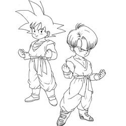 Dibujo para colorear: Dragon Ball Z (Dibujos animados) #38468 - Dibujos para Colorear e Imprimir Gratis