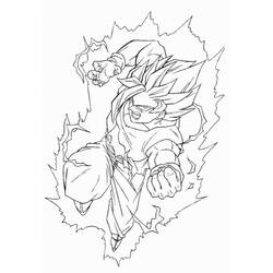 Dibujo para colorear: Dragon Ball Z (Dibujos animados) #38479 - Dibujos para Colorear e Imprimir Gratis