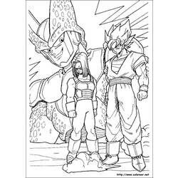 Dibujo para colorear: Dragon Ball Z (Dibujos animados) #38483 - Dibujos para Colorear e Imprimir Gratis