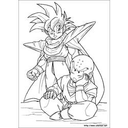 Dibujo para colorear: Dragon Ball Z (Dibujos animados) #38487 - Dibujos para Colorear e Imprimir Gratis