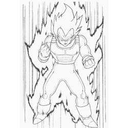 Dibujo para colorear: Dragon Ball Z (Dibujos animados) #38488 - Dibujos para Colorear e Imprimir Gratis