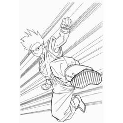 Dibujo para colorear: Dragon Ball Z (Dibujos animados) #38494 - Dibujos para Colorear e Imprimir Gratis