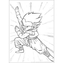 Dibujo para colorear: Dragon Ball Z (Dibujos animados) #38495 - Dibujos para Colorear e Imprimir Gratis