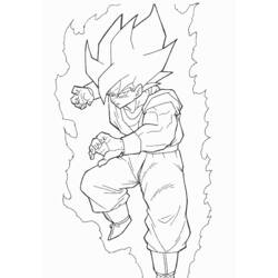 Dibujo para colorear: Dragon Ball Z (Dibujos animados) #38496 - Dibujos para Colorear e Imprimir Gratis