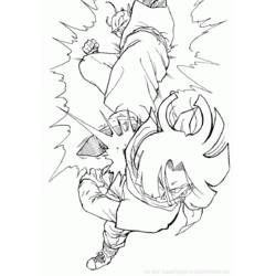 Dibujo para colorear: Dragon Ball Z (Dibujos animados) #38510 - Dibujos para Colorear e Imprimir Gratis