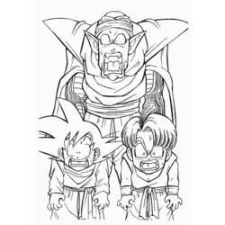 Dibujo para colorear: Dragon Ball Z (Dibujos animados) #38512 - Dibujos para Colorear e Imprimir Gratis