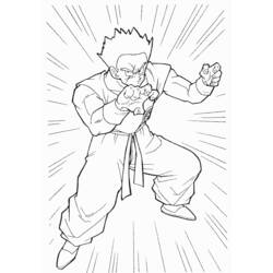 Dibujo para colorear: Dragon Ball Z (Dibujos animados) #38522 - Dibujos para Colorear e Imprimir Gratis