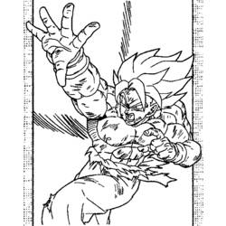 Dibujo para colorear: Dragon Ball Z (Dibujos animados) #38529 - Dibujos para Colorear e Imprimir Gratis