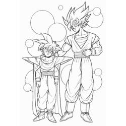 Dibujo para colorear: Dragon Ball Z (Dibujos animados) #38544 - Dibujos para Colorear e Imprimir Gratis