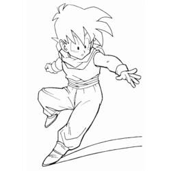 Dibujo para colorear: Dragon Ball Z (Dibujos animados) #38551 - Dibujos para Colorear e Imprimir Gratis