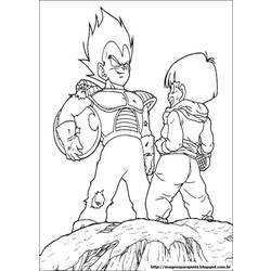 Dibujo para colorear: Dragon Ball Z (Dibujos animados) #38552 - Dibujos para Colorear e Imprimir Gratis