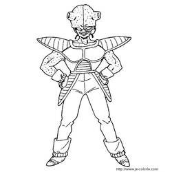 Dibujo para colorear: Dragon Ball Z (Dibujos animados) #38556 - Dibujos para Colorear e Imprimir Gratis