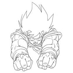 Dibujo para colorear: Dragon Ball Z (Dibujos animados) #38564 - Dibujos para Colorear e Imprimir Gratis