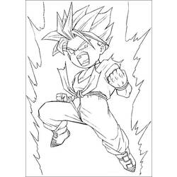 Dibujo para colorear: Dragon Ball Z (Dibujos animados) #38567 - Dibujos para Colorear e Imprimir Gratis