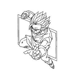 Dibujo para colorear: Dragon Ball Z (Dibujos animados) #38569 - Dibujos para Colorear e Imprimir Gratis