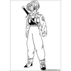 Dibujo para colorear: Dragon Ball Z (Dibujos animados) #38576 - Dibujos para Colorear e Imprimir Gratis