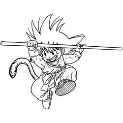 Dibujo para colorear: Dragon Ball Z (Dibujos animados) #38591 - Dibujos para Colorear e Imprimir Gratis