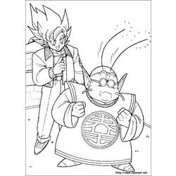 Dibujo para colorear: Dragon Ball Z (Dibujos animados) #38592 - Dibujos para Colorear e Imprimir Gratis