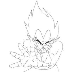 Dibujo para colorear: Dragon Ball Z (Dibujos animados) #38593 - Dibujos para Colorear e Imprimir Gratis