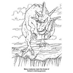 Dibujo para colorear: Dragon Ball Z (Dibujos animados) #38596 - Dibujos para Colorear e Imprimir Gratis