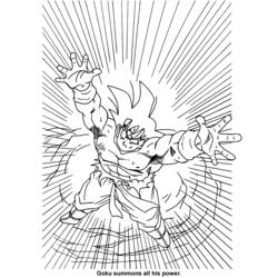 Dibujo para colorear: Dragon Ball Z (Dibujos animados) #38597 - Dibujos para Colorear e Imprimir Gratis