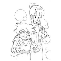 Dibujo para colorear: Dragon Ball Z (Dibujos animados) #38602 - Dibujos para Colorear e Imprimir Gratis