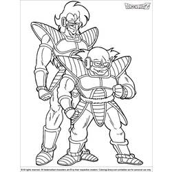 Dibujo para colorear: Dragon Ball Z (Dibujos animados) #38608 - Dibujos para Colorear e Imprimir Gratis