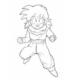 Dibujo para colorear: Dragon Ball Z (Dibujos animados) #38624 - Dibujos para Colorear e Imprimir Gratis