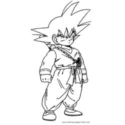 Dibujo para colorear: Dragon Ball Z (Dibujos animados) #38631 - Dibujos para Colorear e Imprimir Gratis