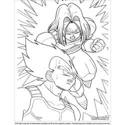 Dibujo para colorear: Dragon Ball Z (Dibujos animados) #38633 - Dibujos para Colorear e Imprimir Gratis