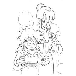 Dibujo para colorear: Dragon Ball Z (Dibujos animados) #38635 - Dibujos para Colorear e Imprimir Gratis