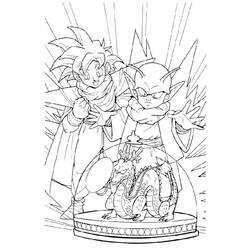 Dibujo para colorear: Dragon Ball Z (Dibujos animados) #38653 - Dibujos para Colorear e Imprimir Gratis