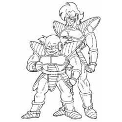Dibujo para colorear: Dragon Ball Z (Dibujos animados) #38654 - Dibujos para Colorear e Imprimir Gratis