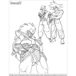 Dibujo para colorear: Dragon Ball Z (Dibujos animados) #38656 - Dibujos para Colorear e Imprimir Gratis