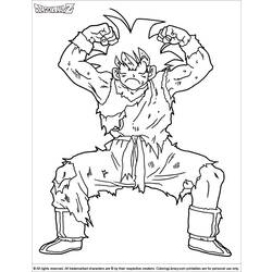 Dibujo para colorear: Dragon Ball Z (Dibujos animados) #38657 - Dibujos para Colorear e Imprimir Gratis