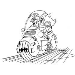 Dibujo para colorear: Dragon Ball Z (Dibujos animados) #38662 - Dibujos para Colorear e Imprimir Gratis