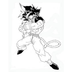 Dibujo para colorear: Dragon Ball Z (Dibujos animados) #38670 - Dibujos para Colorear e Imprimir Gratis
