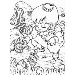Dibujo para colorear: Dragon Ball Z (Dibujos animados) #38671 - Dibujos para Colorear e Imprimir Gratis