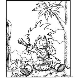 Dibujo para colorear: Dragon Ball Z (Dibujos animados) #38685 - Dibujos para Colorear e Imprimir Gratis